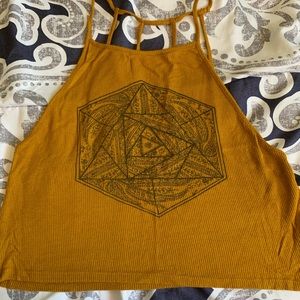 Kendall + Kylie mid drift tank